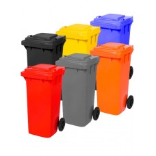Çöp Konteyner Renkli 120 Litre